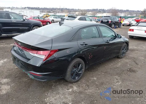 2021 Hyundai Elantra Sel from USA, damaged, VIN 5NPLS4AG5MH046927